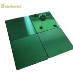4*8ft Green Mirror SS Colour Sheet Decoration Stainless Steel Color Plate 2.0mm