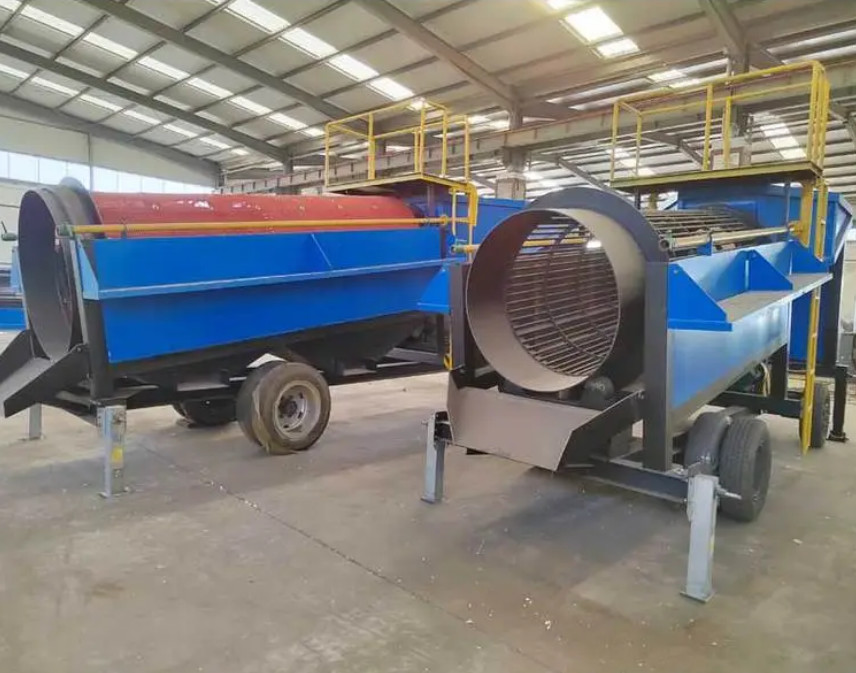 China Ascend Gold Washing Plant Alluvial Placer Ore Dressing Equipment To African Countries