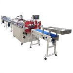 Semi automatic 8/10/12 rolls small toilet roll paper packing and sealing machine
