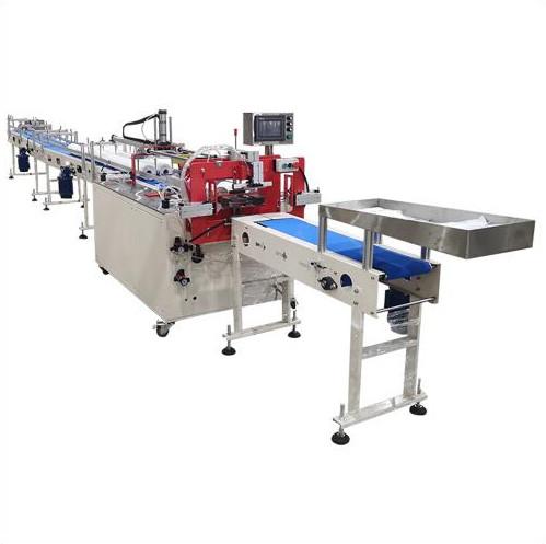 Semi automatic 8/10/12 rolls small toilet roll paper packing and sealing machine