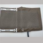 Adult Thigh Single NIBP Cuffs With Bladder 46 - 66cm Length Coffee Color