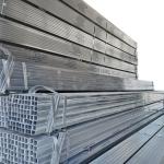 AiSi Standard Galvanized Welded Square / Rectangular Steel Pipe Tube for Prefab