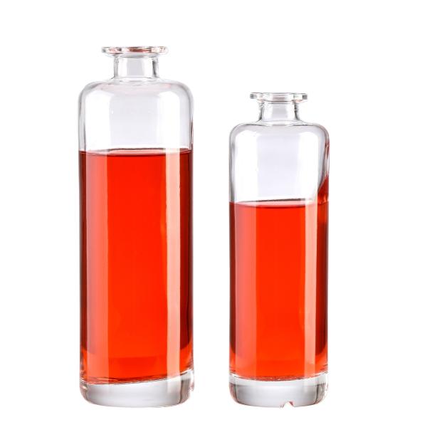 750ml Gin Bottle 75cl 70cl Liquor Glass Bottle With Cap Perfect for Whisky