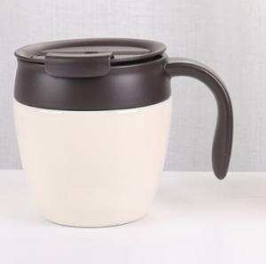 Wholesale Durable 15OZ Double Walled Stainless Steel Coffee Mug With Handle And Lid from china suppliers