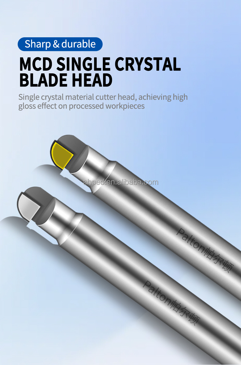 MCD Single Crystal Diamond Ball Nose Foam Cutting End Mill CNC Machining