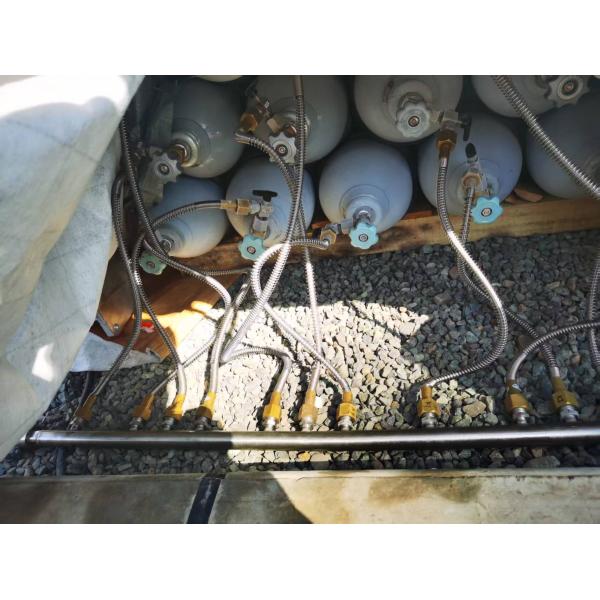 One Turn Multi Gas Distributor, With 1 Inlet And 3 Outlets, Multi Channel Converter