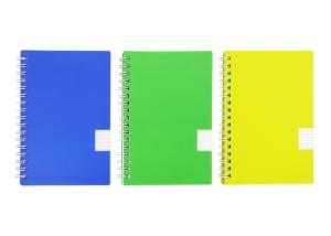 Wholesale Custom double Spiral Bound Printing Service plastic Hard Cover from china suppliers