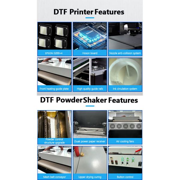 High Precision Linear Guides Epson I3200 DTF Printer For Stable Output