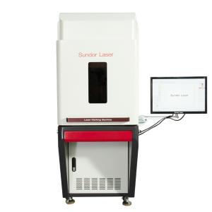 Wholesale Safety Enclosed Cabinet Type 20W Fibre Laser Marking Machine For Precise Marking from china suppliers