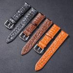2020 leather strap shiny double-sided leather strap quick release switch raw ear