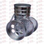 EN 933-2 Laboratory Testing Equipment Perforated Plate Sieves Round Square Holes