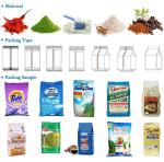 35 Bags/Min Spice Milk Powder Packing Machine Pillow Bag Sealing