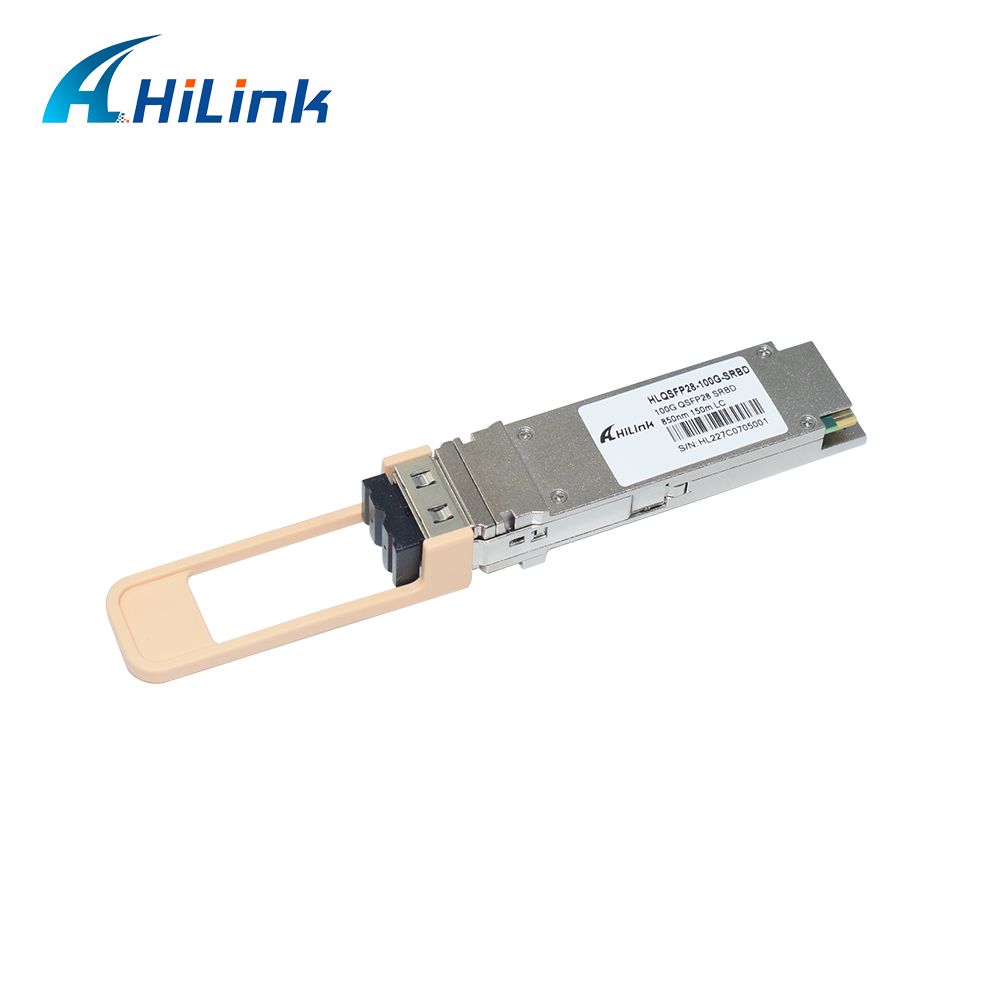 Wholesale 100G QSFP28 SR BiDi OM4 MMF 100m LC Optical Transceiver from china suppliers