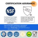 Activated Carbon Refrigerator Water Filter Replacement for GWF GWFA GWF01 GWF06