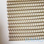 Spiral Woven Decorative Wire Mesh For Architectural Baluster