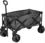 300LBS Collapsible Folding Garden Cart Portable Outdoor Wide Wheel Wagon for