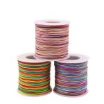 Woven Necklace Rope 1mm for DIY Handmade Beaded Red Rope Threads Jewelry Jade