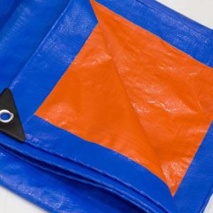 Wholesale 50-300gsm PE Tarpaulin in Orange Color Waterproof and UV Resistant for Somalia Market from china suppliers