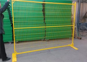 Wholesale 6ft Canada Construction Fence Panels Powder Coated Temporary Mesh Fence from china suppliers