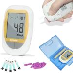 Medical Measuring Blood Sugar Glucometer With 50 Diabetic IVD Test Strip