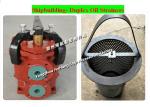 JIS F7224 small duplex double oil filter, JIS F7202 double oil filter, marine
