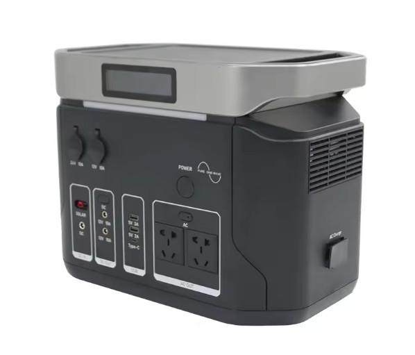 Outdoor Electric Box Portable Power Station 1500w High Capacity Solar Energy