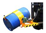 HK285 Forklift Mounted Drum Carrier 360 Degree Rotating Manual Drum Carrier Load