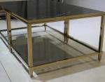 stone top Brass stainless steel metal side table/End table/coffee table/C table,