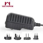Interchangeable Universal Power Plug Adapter 24v 0.5a 12w Plug In Connection
