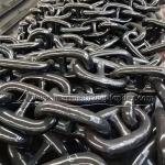 Heavy Galvanized Steel Chain , Mooring Anchor Chain For Sailboats / Watercrafts