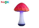 Oxford Cloth 2m Inflatable Mushroom For Theme Park Stage Decorations