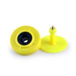 Circular Smart Animal Ear Tags For For Animal Breeding / Transportation