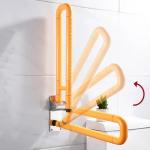ABS Nylon Bathroom Hand Rails Safety Handicap Toilet Bars Easy Installation