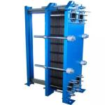SUS304 SUS316 Milk Plate Heat Exchanger Plate Cooler 500-50000L/H