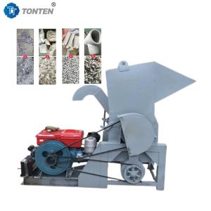 Wholesale Plastic Pet Bottle Crusher Machine Waste Plastic Crusher With Diesel Engine from china suppliers