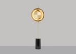 New Designed Cafe Project High Metal Marble Base Reading Room Floor Lamp
