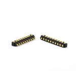 2.54mm Pitch Spring Loaded Connector 3A 10 Pin Pogo Connector Compact