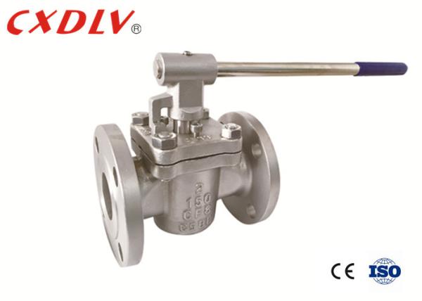 API 6D PTFE 2 Inch Sleeved Plug Control Valve Oil Field Self Lubricated Plug