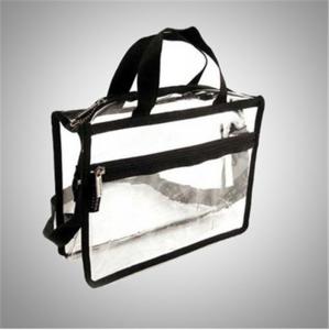 Wholesale Recyclable Transparent Pvc Zipper Bag / Travel Storage Bags With Handle from china suppliers