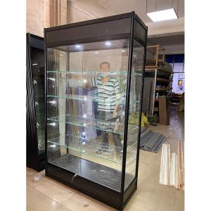 Wholesale 2000mm High Vertical Glass Display Cabinet ODM Acceptable from china suppliers