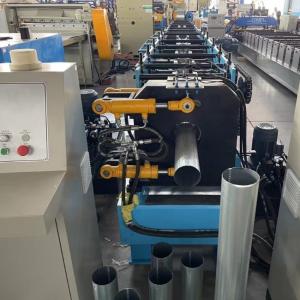 Wholesale Round Gutter Downspout Roll Forming Machine 15m/Min PLC Controlled from china suppliers
