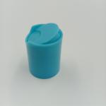 Ribbed Closure Style Press Aluminum Top Bottle Plastic Sliver Disc Cap For