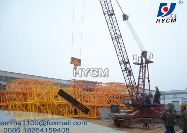 30m Luffing Boom Derrick Crane 10tons Max. Load for Insides Buildings Tower