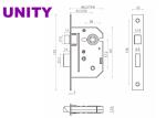 3 Lever Sliding Bathroom Lock Brass / Steel Chrome Plated 5mm Bathroom Turn