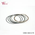 Water Cooled Motorcycle Piston Kits C50C GK4 0.75 ISO9001 Certificated