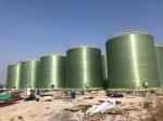 Chemical Resistance Vertical Frp Storage Tank For Production Process