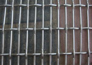 Wholesale SS 304 Knot Crimped Wire Mesh High Carbon Steel For Building Decorative from china suppliers