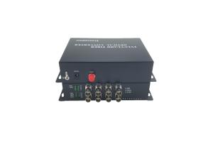China 1080P AHD CVI  fiber optic transmitter with reverse RS485 data,850/1310nm, power supply 5V2A,support OEM/ODM on sale