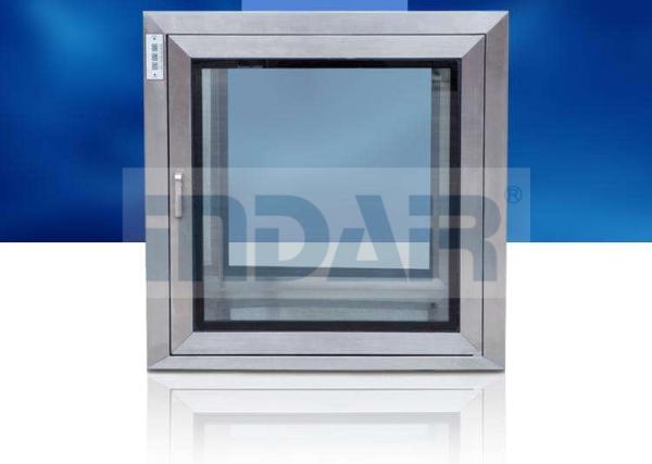 Clean Laminar Flow Stainless Steel Pass Box UV Lamp Sterilization Easy
