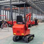 EPA 1.8 Tonne Excavator Installation Digger Wheeled Mini Digger On Wheels